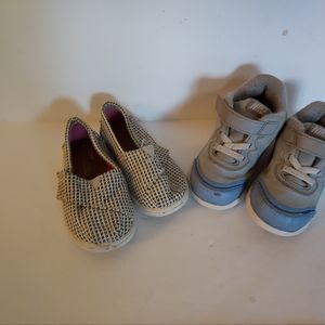 Toddler Girl TOMs & Nike Shoes Sizes 6T & 7